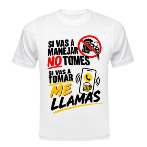 Si vas a manejar